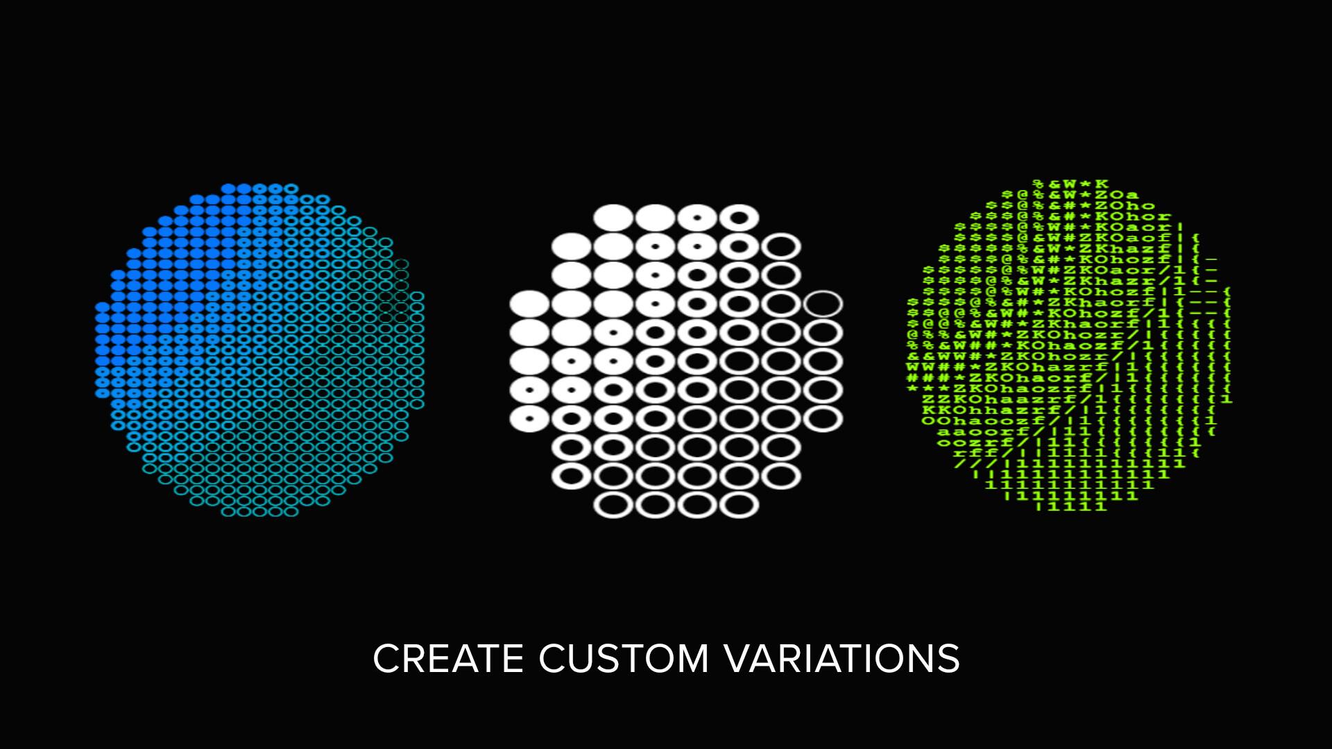 A banner for the ASCII Post Process Material