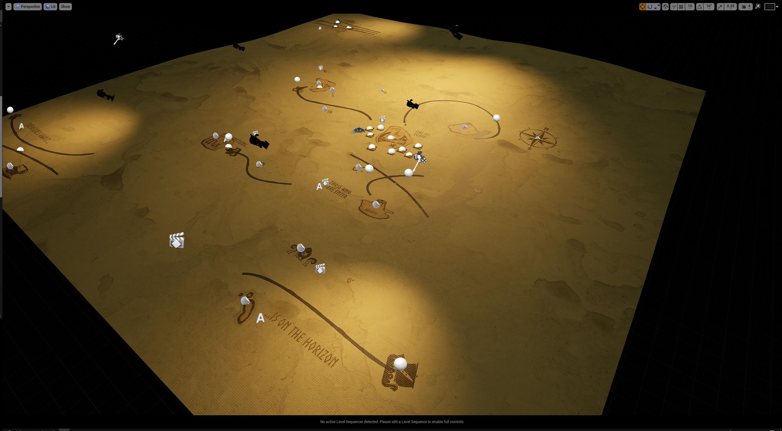 A project screenshot of the firepit project